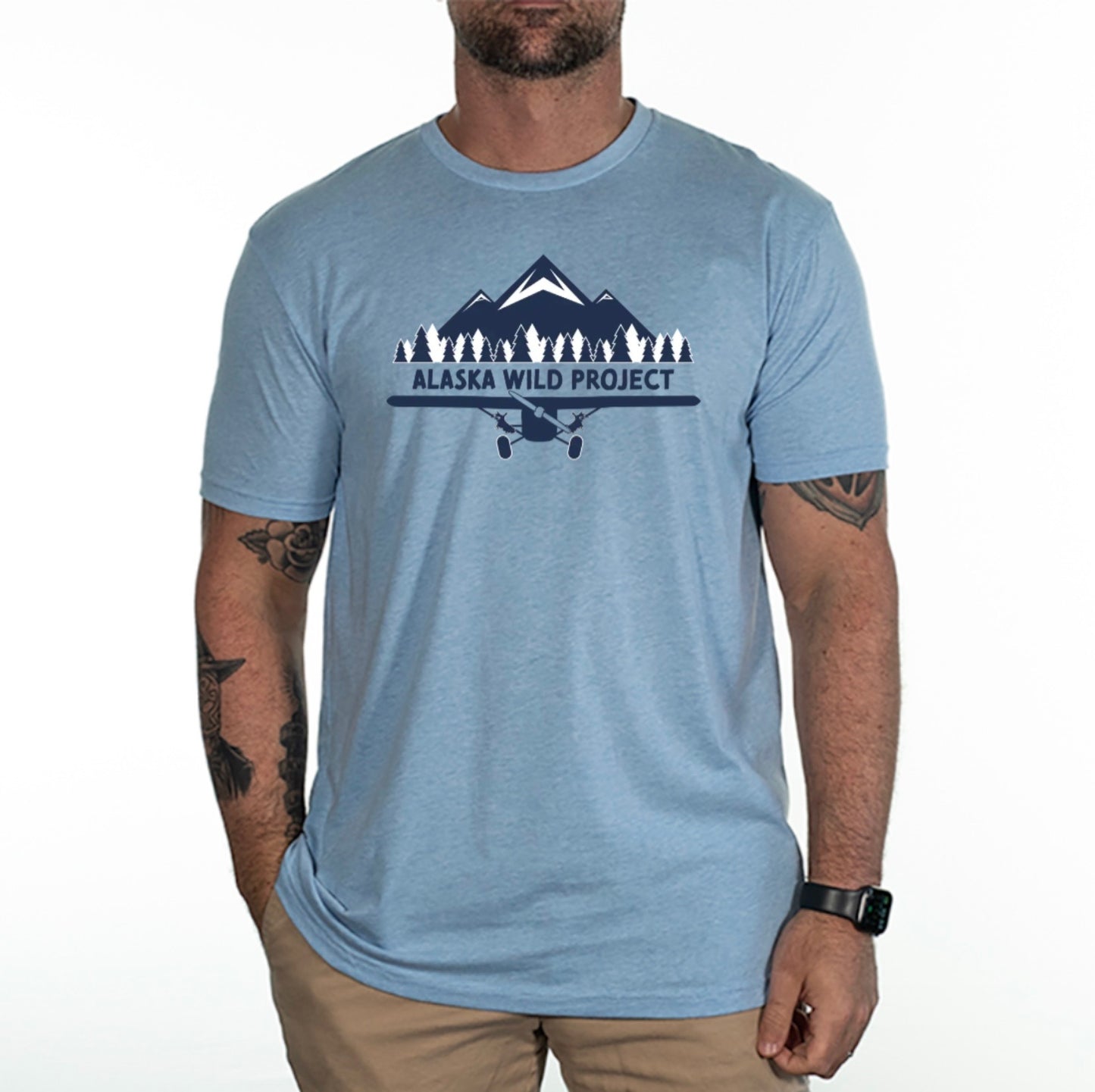 AWP Heather Columbia Blue T-Shirt