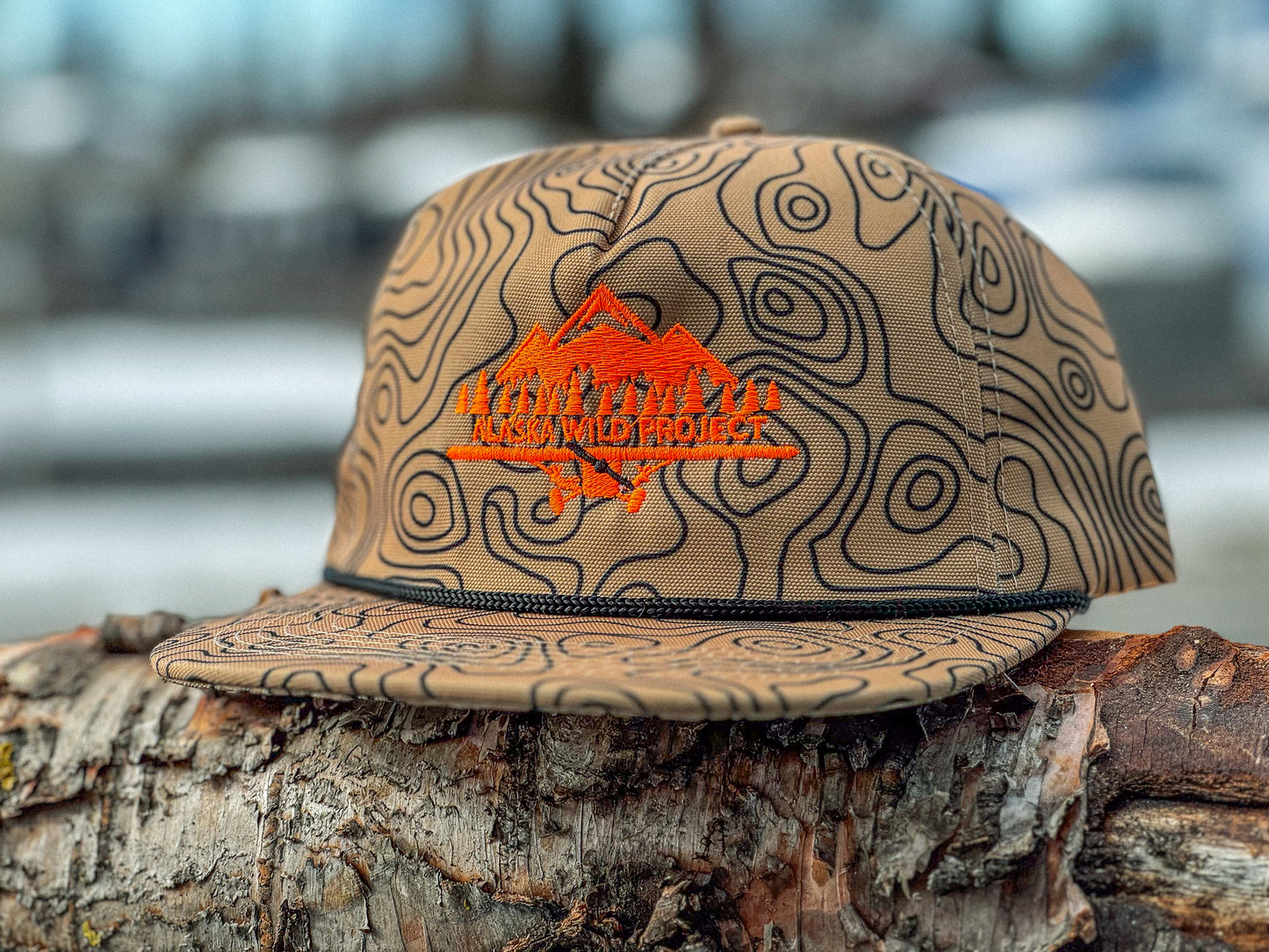 AWP Topo Embroidered Rope Hat (Tan)